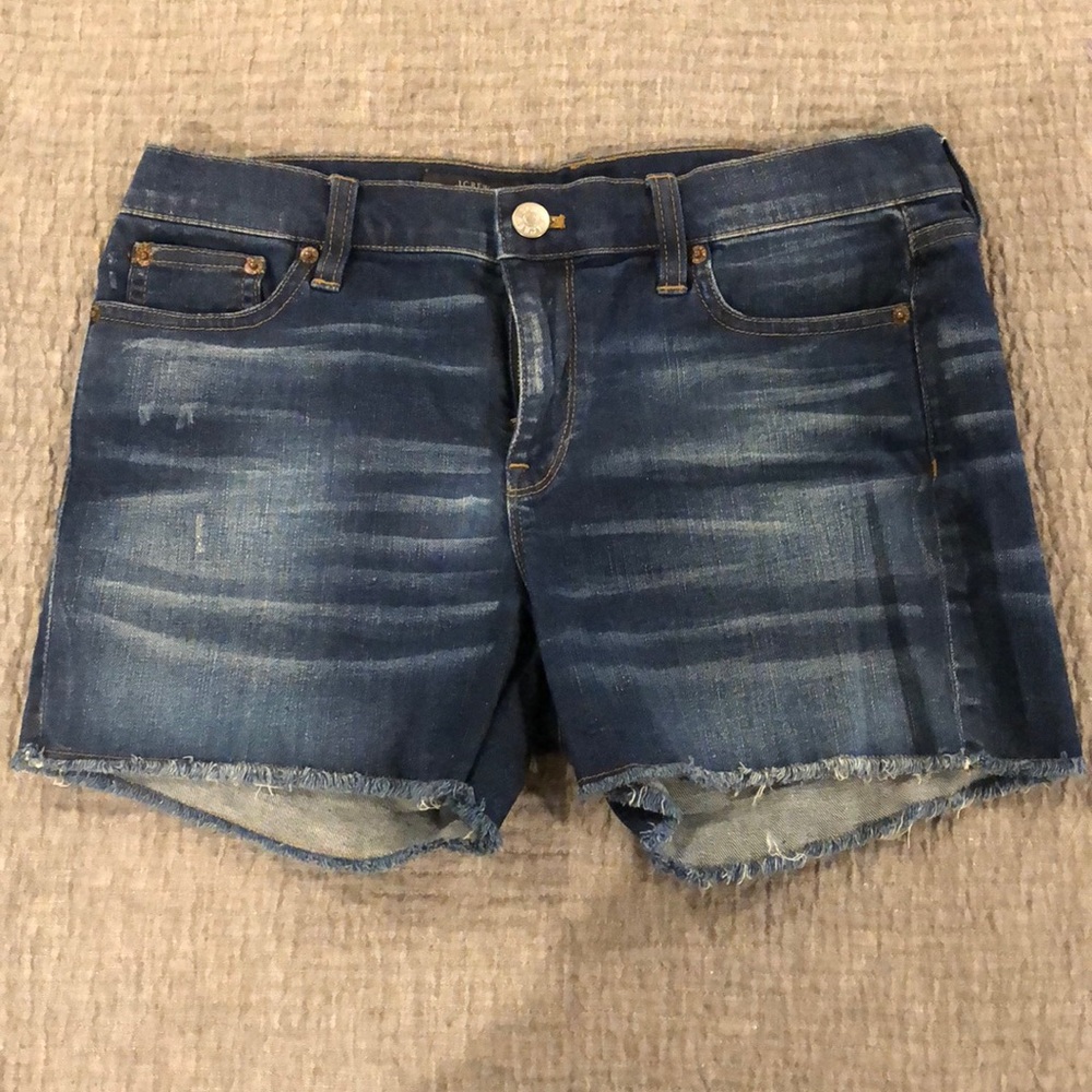 J crew denim shorts